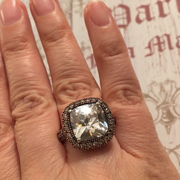 Joseph Esposito designer cz sterling silver ring - Picture 4 of 11